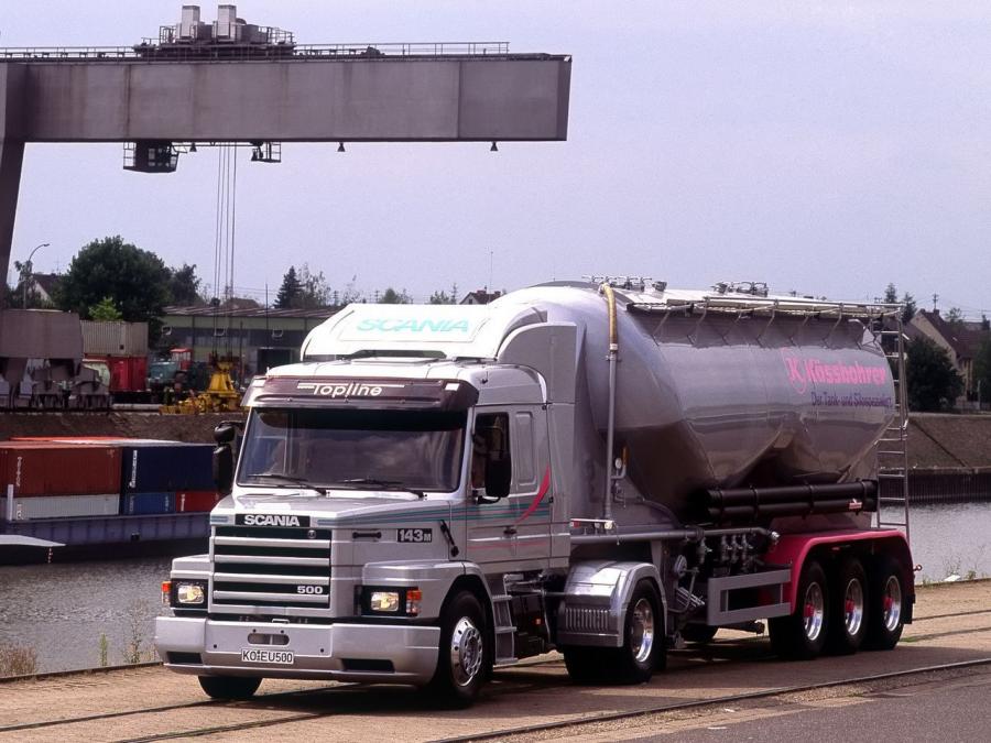  Scania T143M 500 4x2 Topline 1991 года  (фото 3 из 3)